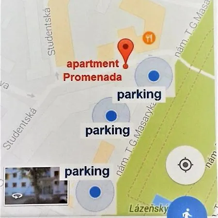 شقة Promenada Poděbrady