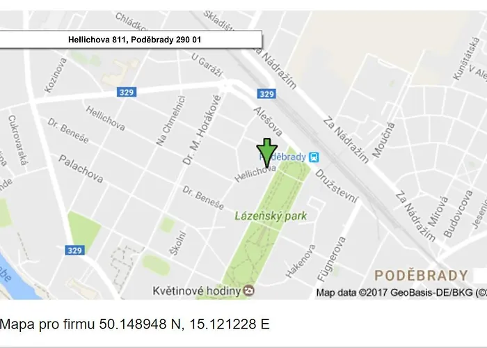 Promenada Lägenhet Poděbrady